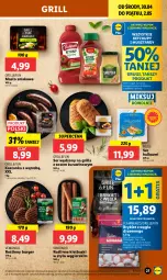 Gazetka promocyjna Lidl - GAZETKA - Gazetka - ważna od 02.05 do 02.05.2025 - strona 25 - produkty: Ketchup, Sos, Ser, Mus, Gra, Pilos, Burger, Roślinne kiełbaski, Kaszanka, Wino, Grill, Kasza, Masło, Roślinny burger