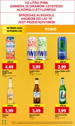 Gazetka promocyjna Lidl - GAZETKA - Gazetka - ważna od 02.05 do 02.05.2025 - strona 34 - produkty: Piwo, Koc, Aloe vera, Radler, Limonka, Okocim, Imbir