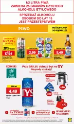 Gazetka promocyjna Lidl - GAZETKA - Gazetka - ważna od 02.05 do 02.05.2025 - strona 35 - produkty: Piwo, Namysłów, Tyskie, Fortuna, Radler