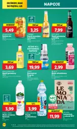 Gazetka promocyjna Lidl - GAZETKA - Gazetka - ważna od 02.05 do 02.05.2025 - strona 38 - produkty: Sok, Mus, Gin, Gra, Lemoniada, Clin, Napoje, Napój gazowany, Tymbark, Kubuś Waterrr, Oshee, Kubuś, Woda, Mango, Napój, Mięta, Liczi, Napój musujący
