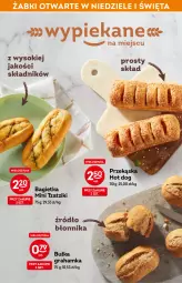 Gazetka promocyjna Żabka - Gazetka - ważna od 10.05 do 10.05.2022 - strona 29 - produkty: Sok, Gra, Hot dog, Bagietka, Bułka grahamka, Bułka