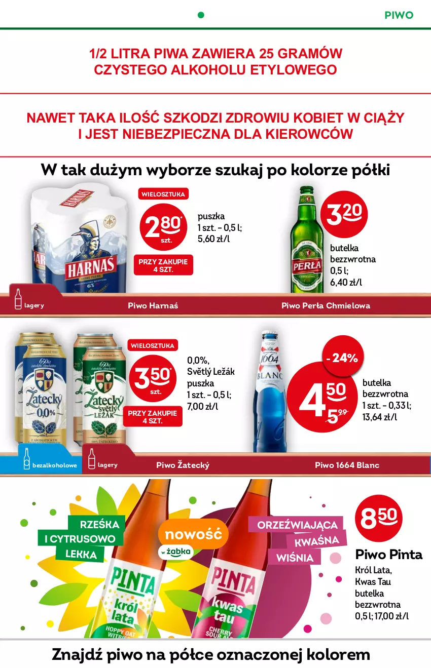 Gazetka promocyjna Żabka - ważna 07.09 do 13.09.2022 - strona 13 - produkty: Gra, Harnaś, Perła, Piec, Piwa, Piwo