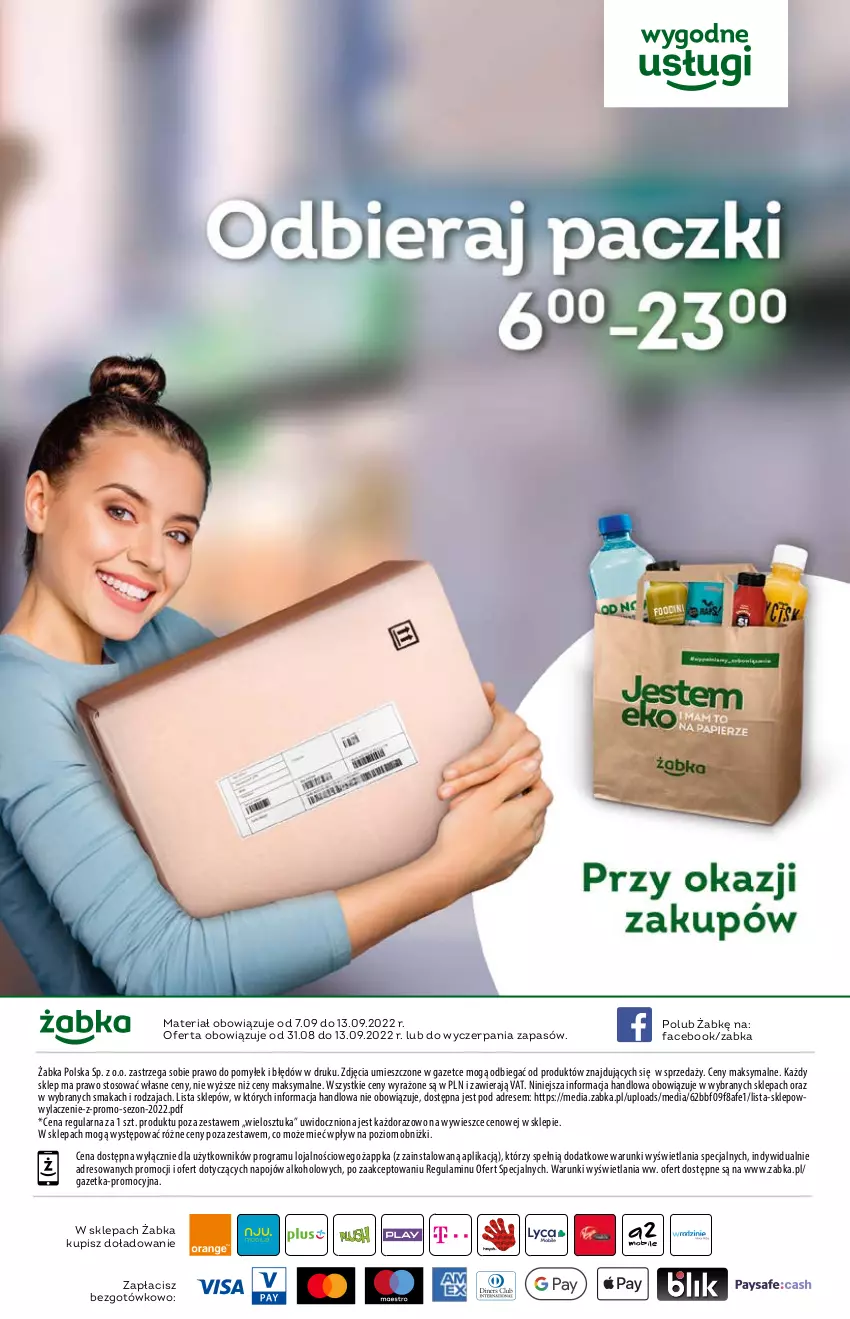 Gazetka promocyjna Żabka - ważna 07.09 do 13.09.2022 - strona 54 - produkty: Dres, Fa, Gra