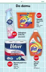 Gazetka promocyjna Żabka - Gazetka - ważna od 13.09 do 13.09.2022 - strona 50 - produkty: Płyn do prania, Pur, Papier, Velvet, Vizir, Ręcznik, Kapsułki do prania, Ambi Pur