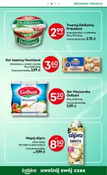 Gazetka promocyjna Żabka - Gazetka - ważna od 22.04 do 22.04.2025 - strona 47 - produkty: Mozzarella, Ser topiony, Top, Ser, Twaróg, Twaróg delikatny, Hochland, Galbani, Alpro, Napój