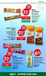 Gazetka promocyjna Żabka - Gazetka - ważna od 22.04 do 22.04.2025 - strona 53 - produkty: Piec, Kit Kat, Cheddar, Ryż, Kupiec, Jogurt, Wafle, Lion, Sonko, Baton