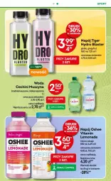 Gazetka promocyjna Żabka - Gazetka - ważna od 22.04 do 22.04.2025 - strona 64 - produkty: Por, Mus, Tiger, Sport, Szyna, Oshee, Woda, Napój, Grejpfrut