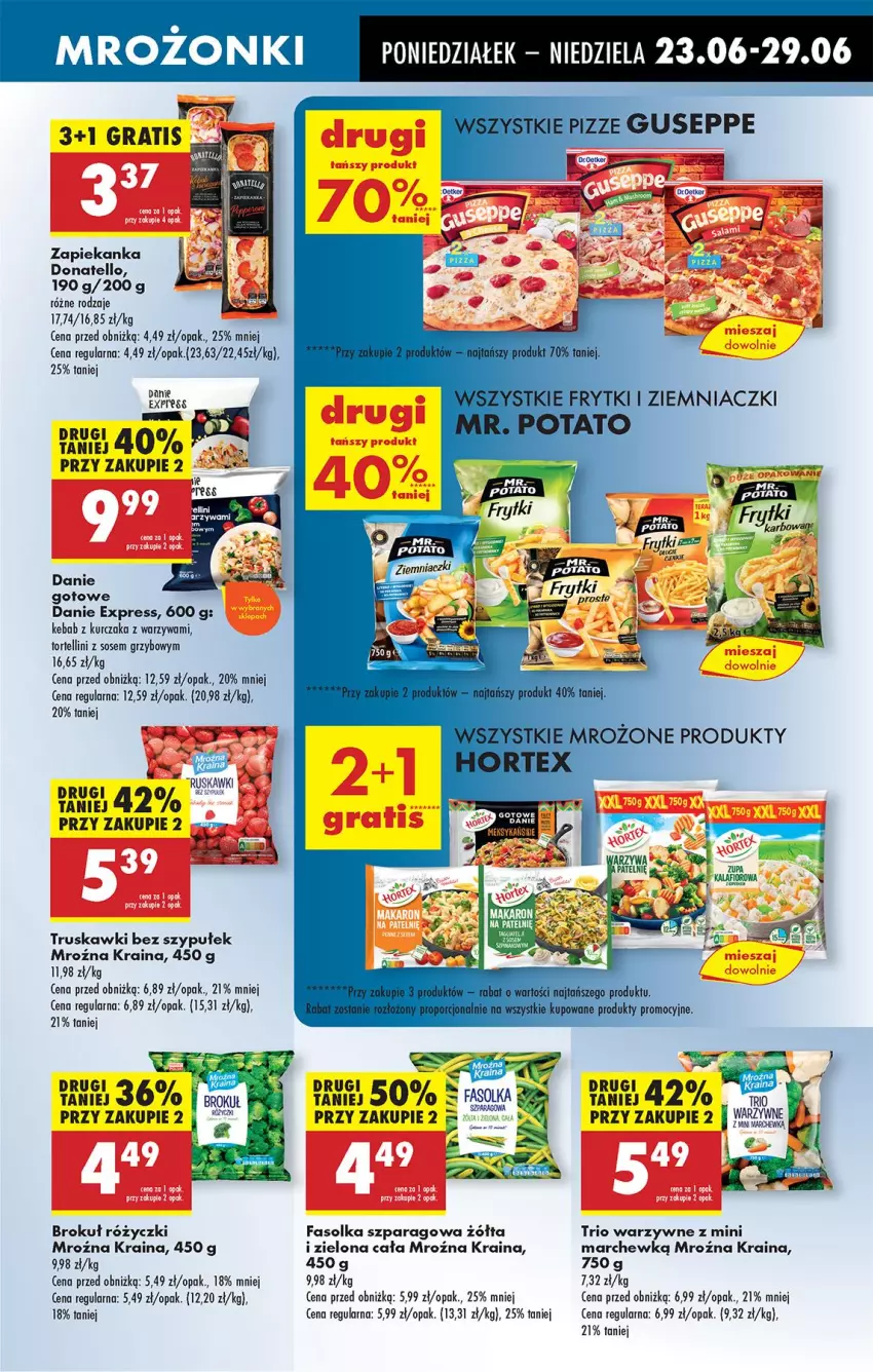 Gazetka promocyjna Biedronka - Od Poniedziałku - ważna 23.06 do 28.06.2025 - strona 37 - produkty: Danie gotowe, Fa, Gra, Kebab, Kebab z kurczaka, Kurczak, Sos, Truskawki, Warzywa, Zapiekanka