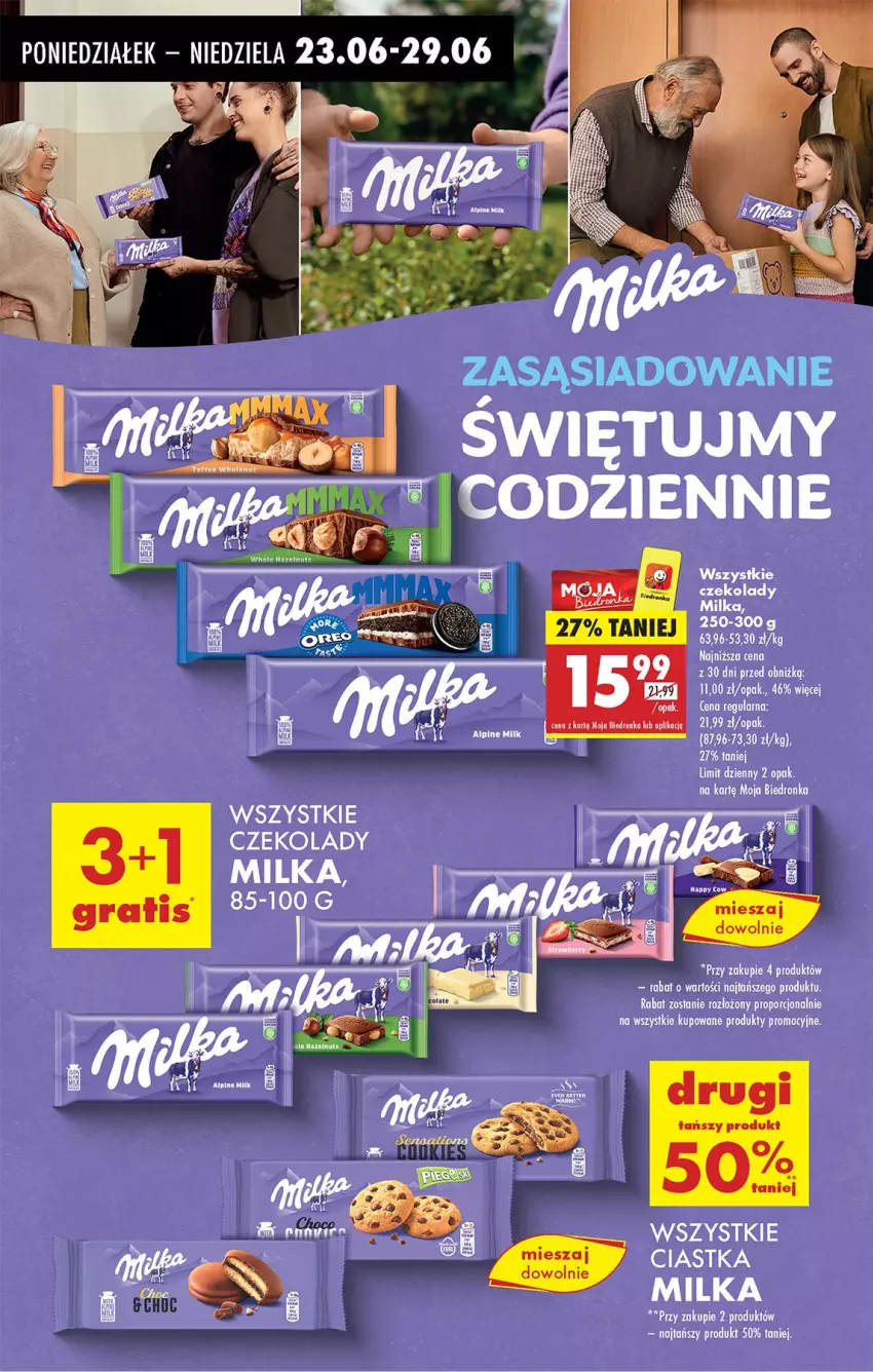 Gazetka promocyjna Biedronka - Od Poniedziałku - ważna 23.06 do 28.06.2025 - strona 51 - produkty: Milka, Por