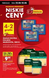 Gazetka promocyjna Biedronka - Od Poniedziałku - Gazetka - ważna od 28.06 do 28.06.2025 - strona 2 - produkty: Ser, Por, Gra, Mlekovita, Dada, Gouda, Masło, Mleko