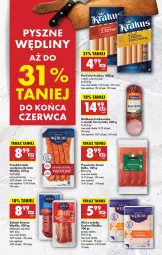 Gazetka promocyjna Biedronka - Od Poniedziałku - Gazetka - ważna od 28.06 do 28.06.2025 - strona 33 - produkty: Kurczak, Krakus, Salami, Bell, Kiełbasa krakowska, Parówki, Prosciutto, Tera, Tarczyński, Frankfurterki, Kiełbasa