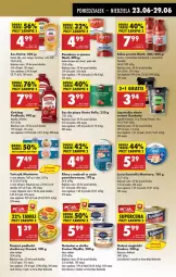 Gazetka promocyjna Biedronka - Od Poniedziałku - Gazetka - ważna od 28.06 do 28.06.2025 - strona 41 - produkty: Kurczak, Ketchup, Krakus, Sos, Gra, Sos do pizzy, Bell, Pasztet, Kawa, Salsa, Pizza, Podlaski, Tuńczyk, Pudliszki, Mango, Olej, Pomidory, Heinz