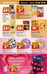 Gazetka promocyjna Biedronka - Od Poniedziałku - Gazetka - ważna od 28.06 do 28.06.2025 - strona 53 - produkty: Tchibo, Gra, Kawa ziarnista, Kawa mielona, Kawa, Tera, Prima, Mocca Fix Gold, Donut, Woseba, Napój, Fa
