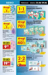Gazetka promocyjna Biedronka - Od Poniedziałku - Gazetka - ważna od 28.06 do 28.06.2025 - strona 63 - produkty: Płyn do kąpieli, Top, Ser, Por, Gra, Johnson's, Pampers, Majtki, Dada, Serek, Johnson's Baby, Chusteczki, Szampon, Deser, Pieluchomajtki, Bepanthen