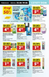 Gazetka promocyjna Biedronka - Od Poniedziałku - Gazetka - ważna od 28.06 do 28.06.2025 - strona 64 - produkty: Piec, Spray do czyszczenia, Papier, Worki na śmieci, AniOne, Leon, Zmywaki kuchenne, Worki na śmiec, Danio, Papier do pieczenia, Folia aluminiowa