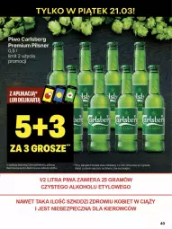 Gazetka promocyjna Delikatesy Centrum - NOWA GAZETKA Delikatesy Centrum od 20 marca! 20-26.03.2025 - Gazetka - ważna od 26.03 do 26.03.2025 - strona 40 - produkty: Piwa, Piec, Rum, Gra, Carlsberg