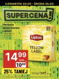 Gazetka promocyjna Delikatesy Centrum - NOWA GAZETKA Delikatesy Centrum od 20 marca! 20-26.03.2025 - Gazetka - ważna od 26.03 do 26.03.2025 - strona 7 - produkty: Herbata