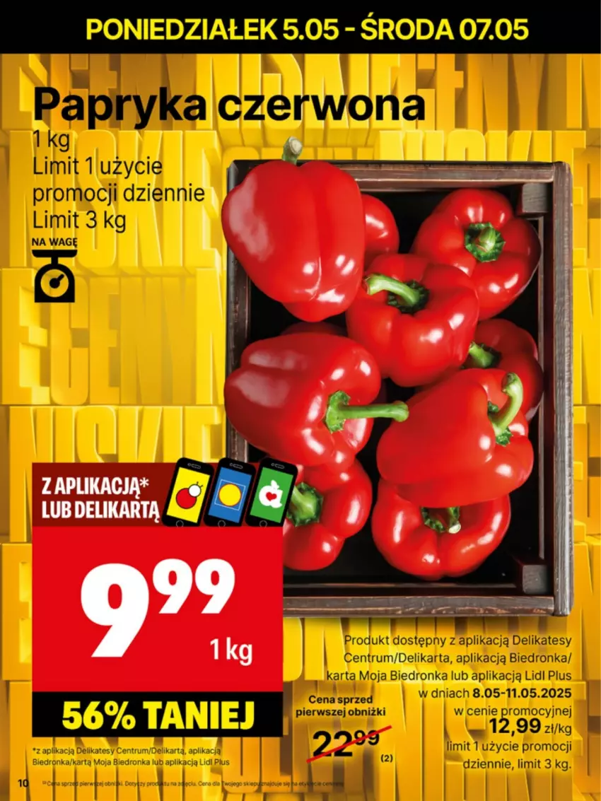 Gazetka promocyjna Delikatesy Centrum - Franczyza DC19 Poniedziałek - ważna 05.05 do 11.05.2025 - strona 10
