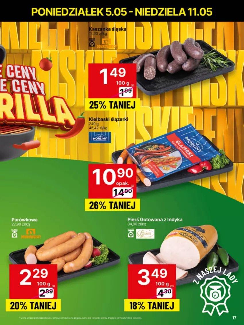 Gazetka promocyjna Delikatesy Centrum - Franczyza DC19 Poniedziałek - ważna 05.05 do 11.05.2025 - strona 17