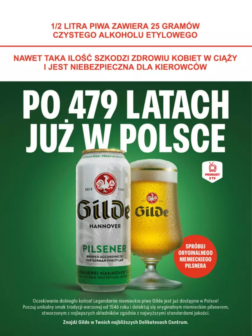 Gazetka promocyjna Delikatesy Centrum - Franczyza DC19 Poniedziałek - ważna 05.05 do 11.05.2025 - strona 40 - produkty: Gin, Gra, JBL, Piec, Piwa, Piwo, Rum
