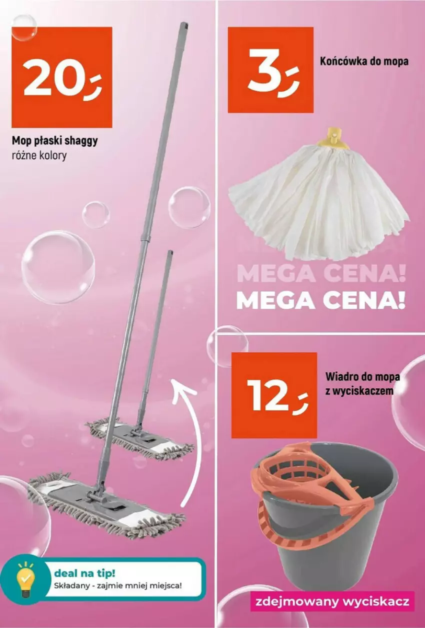 Gazetka promocyjna Dealz - ważna 02.01 do 15.01.2025 - strona 16 - produkty: Mop, Wiadro