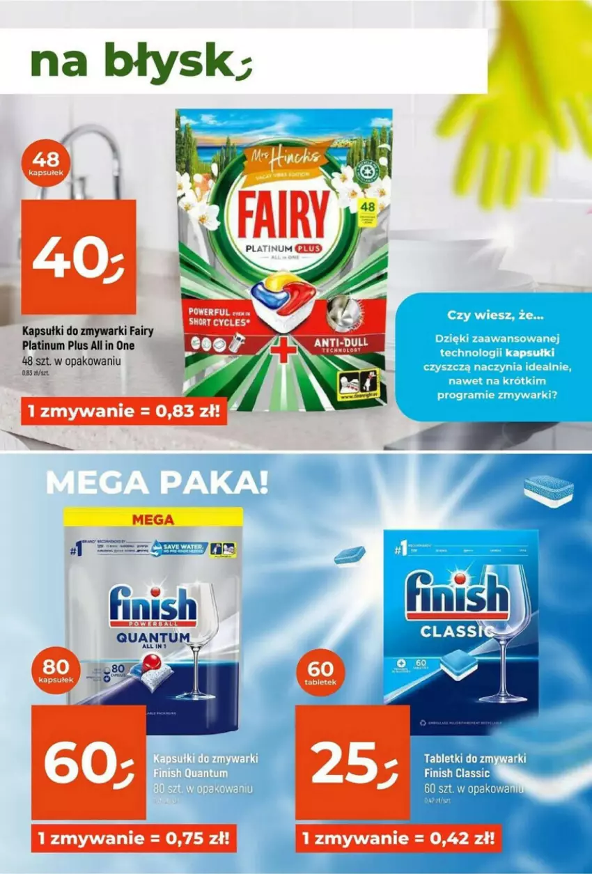 Gazetka promocyjna Dealz - ważna 02.01 do 15.01.2025 - strona 25 - produkty: Fa, Fairy, Finish, Tablet, Zmywarki