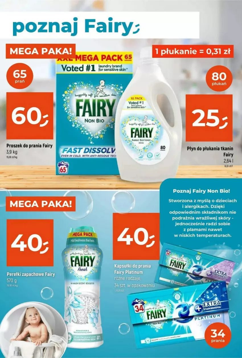 Gazetka promocyjna Dealz - ważna 02.01 do 15.01.2025 - strona 8 - produkty: Fa, Fairy, Płyn do płukania, Proszek do prania