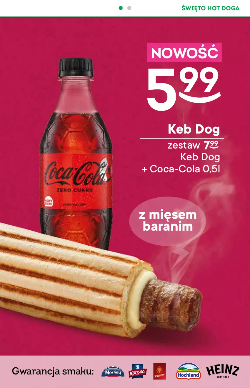 Gazetka promocyjna Żabka - ważna 23.06 do 06.07.2021 - strona 16 - produkty: Coca-Cola, Hot dog