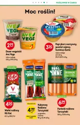 Gazetka promocyjna Żabka - Gazetka - ważna od 06.07 do 06.07.2021 - strona 37 - produkty: Kit Kat, Hummus, Ser, Mus, Gin, Paprykarz, Parówki, Papryka, Pasztet, O nas, Sante, Tarczyński, Kabanos, Deser