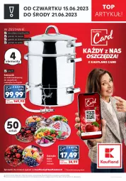 Gazetka promocyjna Kaufland - Zapowiedź oferty - Gazetka - ważna od 14.06 do 14.06.2023 - strona 1 - produkty: Top, Sok, Por, Gra, Garnek, Owoce