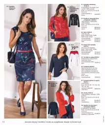 Gazetka promocyjna Bonprix - Moda dla Mnie - Gazetka - ważna od 18.07 do 18.07.2021 - strona 4 - produkty: Torebka, Sweter, Gra, Granat, Kurtka, Wełna, Spodnie, Sukienka, Tunika, Fa
