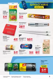 Gazetka promocyjna Makro - Najlepsze oferty - oferta z alkoholem - Gazetka - ważna od 05.02 do 05.02.2024 - strona 5 - produkty: Piec, Top, Ser, Pur, Papier, Worki na śmieci, Serwetki, Rękaw do pieczenia, Worki na śmiec, Danio, Obrus, Folia aluminiowa