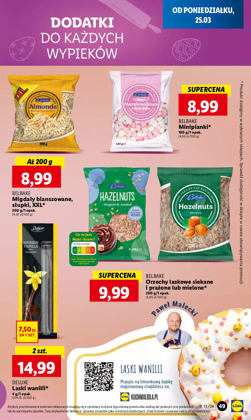 Gazetka promocyjna Lidl - GAZETKA - ważna 25.03 do 27.03.2024 - strona 53 - produkty: Majonez, Migdały, Wazon