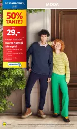 Gazetka promocyjna Lidl - GAZETKA - Gazetka - ważna od 27.03 do 27.03.2024 - strona 20 - produkty: Sweter, Moda
