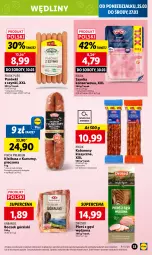 Gazetka promocyjna Lidl - GAZETKA - Gazetka - ważna od 27.03 do 27.03.2024 - strona 37 - produkty: Piec, Ser, Pur, Parówki, Parówki z szynki, Szynka konserwowa, Szynka, PIKOK, Boczek, Kabanos, Kiełbasa