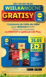 Gazetka promocyjna Lidl - GAZETKA - Gazetka - ważna od 27.03 do 27.03.2024 - strona 4 - produkty: Gra, Czekolada, Olej