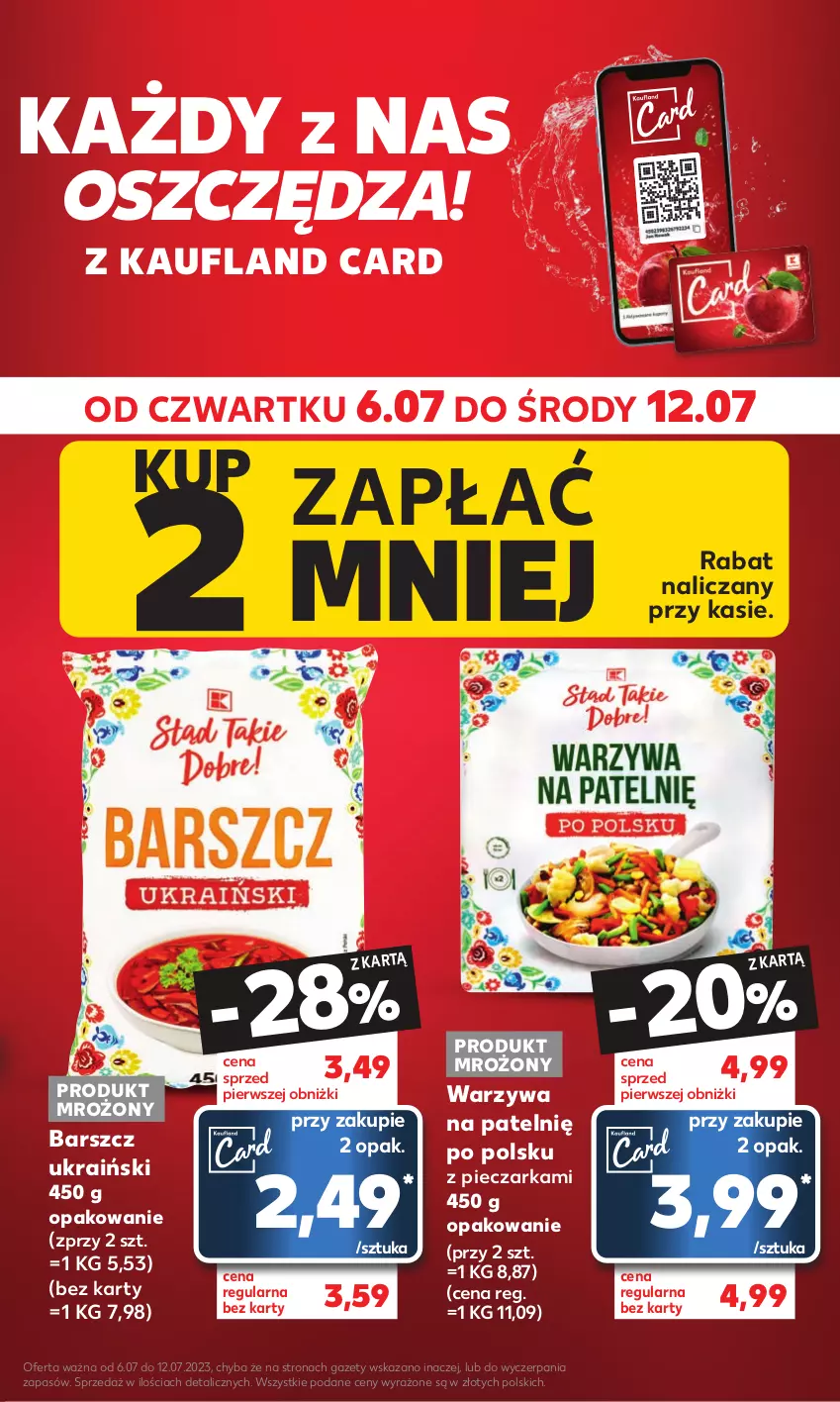 Gazetka promocyjna Kaufland - Mocny Start - ważna 10.07 do 12.07.2023 - strona 5 - produkty: Piec, Pieczarka, Warzywa