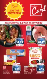 Gazetka promocyjna Kaufland - Mocny Start - Gazetka - ważna od 12.07 do 12.07.2023 - strona 20 - produkty: Ser topiony, Top, Ser, Polędwiczka wieprzowa, Stek
