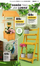 Gazetka promocyjna Netto - Od Czwartku Przemysłowa - Gazetka - ważna od 24.04 do 24.04.2024 - strona 5 - produkty: Por, Tran, Ozdoba, Regał, Sport, Ogród