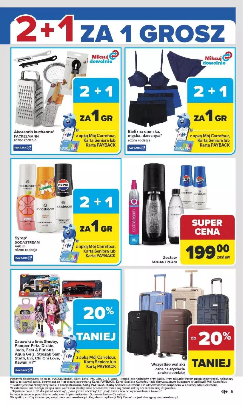 Gazetka promocyjna Carrefour - Gazetka Carrefour, Market od poniedziału! - ważna 12.01 do 17.01.2026 - strona 7 - produkty: Bielizna, Dzieci, Fa, Kawa, Monte, Syrop