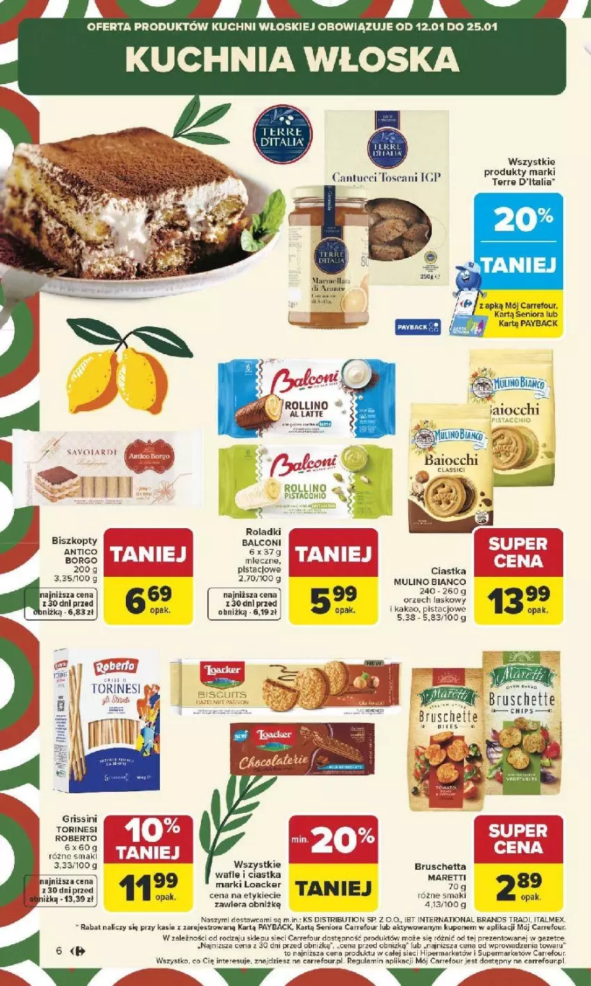 Gazetka promocyjna Carrefour - Gazetka Carrefour, Market od poniedziału! - ważna 12.01 do 17.01.2026 - strona 8 - produkty: Alcon, Biszkopty, Ciastka, Grissini, Kuchnia