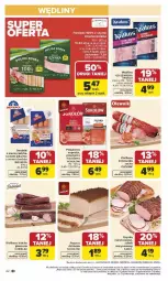 Gazetka promocyjna Carrefour - Gazetka Carrefour, Market od poniedziału! - Gazetka - ważna od 17.01 do 17.01.2026 - strona 24 - produkty: Piec, Polędwica, Cheddar, Krakus, Sok, Ser, Por, Sokołów, Serdelki, Szynka, Kiełbasa krucha, Kiełbasa, Olewnik