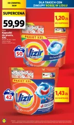 Gazetka promocyjna Lidl - GAZETKA - Gazetka - ważna od 30.09 do 30.09.2023 - strona 16 - produkty: Vizir, Kapsułki do prania