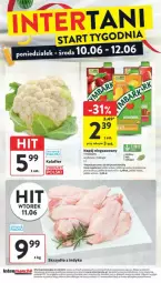 Gazetka promocyjna Intermarche - Gazetka - ważna od 12.06 do 12.06.2024 - strona 1 - produkty: Kalafior, Tymbark, Napój niegazowany, Arbuz, Napój, Mięta