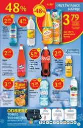 Gazetka promocyjna Delikatesy Centrum - Gazetka DC33 - Gazetka - ważna od 31.08 do 31.08.2022 - strona 25 - produkty: Sok, Por, Primavera, Coca-Cola, Pepsi, Oranżada, Torba, Prima, Limonka, Fanta, Sprite, Napój, Mięta, Magnez, Fa