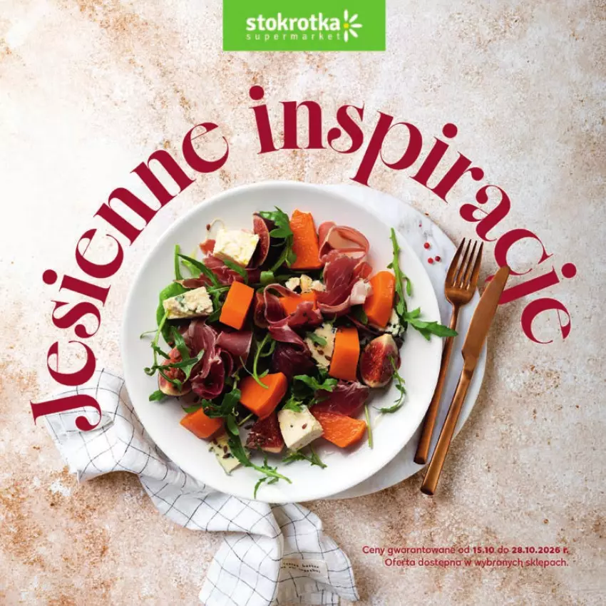 Gazetka promocyjna Stokrotka - Katalog Jesienne Inspiracje! - ważna 15.10 do 28.10.2026 - strona 1