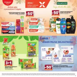 Gazetka promocyjna Stokrotka - Katalog Jesienne Inspiracje! - Gazetka - ważna od 28.10 do 28.10.2026 - strona 27 - produkty: Warzywa, Gra, Palmolive, Lovela, Proszek do prania, Mleczko, Owoce, Kubuś, Elmex, Colgate, Mięso, LG