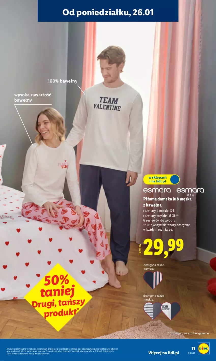 Gazetka promocyjna Lidl - GAZETKA - ważna 26.01 do 31.01.2026 - strona 11 - produkty: Piżama, Sok