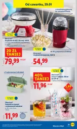 Gazetka promocyjna Lidl - GAZETKA - Gazetka - ważna od 31.01 do 31.01.2026 - strona 31 - produkty: Silvercrest, Pojemnik, Popcorn, Nuty