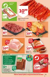 Gazetka promocyjna Auchan - Super Ceny Supermarkety - Gazetka - ważna od 09.06 do 09.06.2021 - strona 3 - produkty: Kurczak, Mięso mielone, Parówki, Burger, Boczek, Frankfurterki, Grill, Kiełbasa, Olewnik, Mięso, Kiełbasa śląska